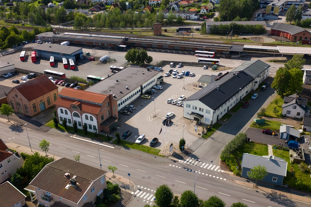 Fast 14.11 - Drönarbild tagen från Jönköpingsvägen