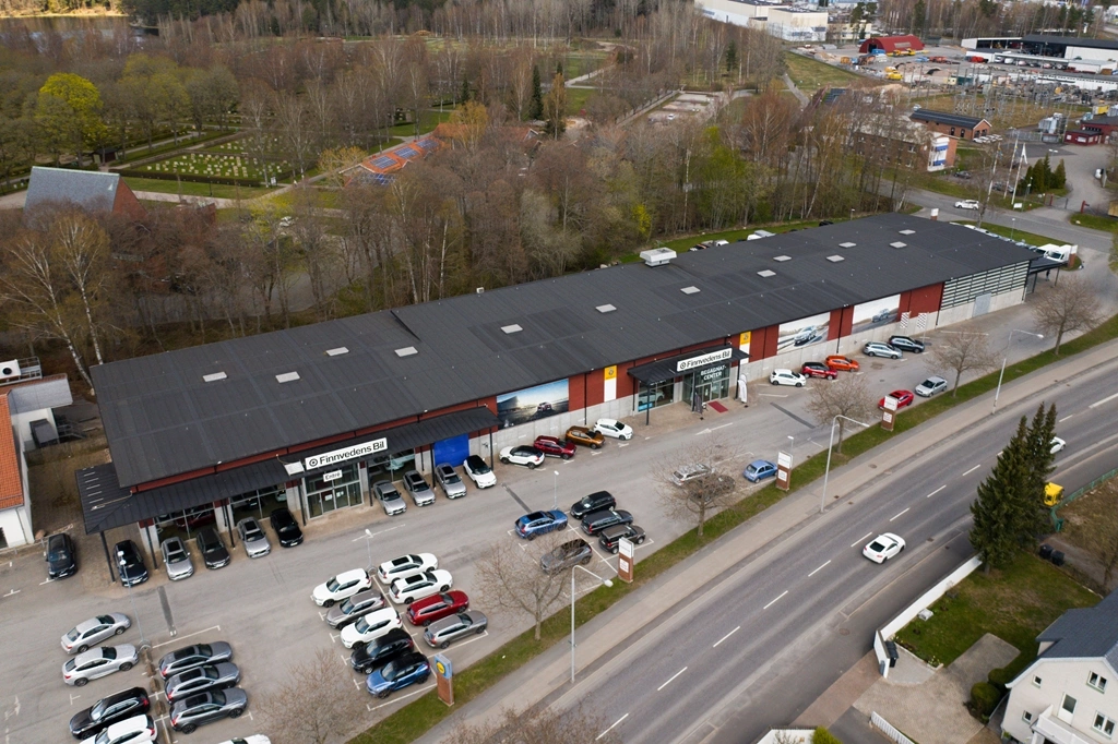 Ljuset 8 - Drönare tagen från vänster