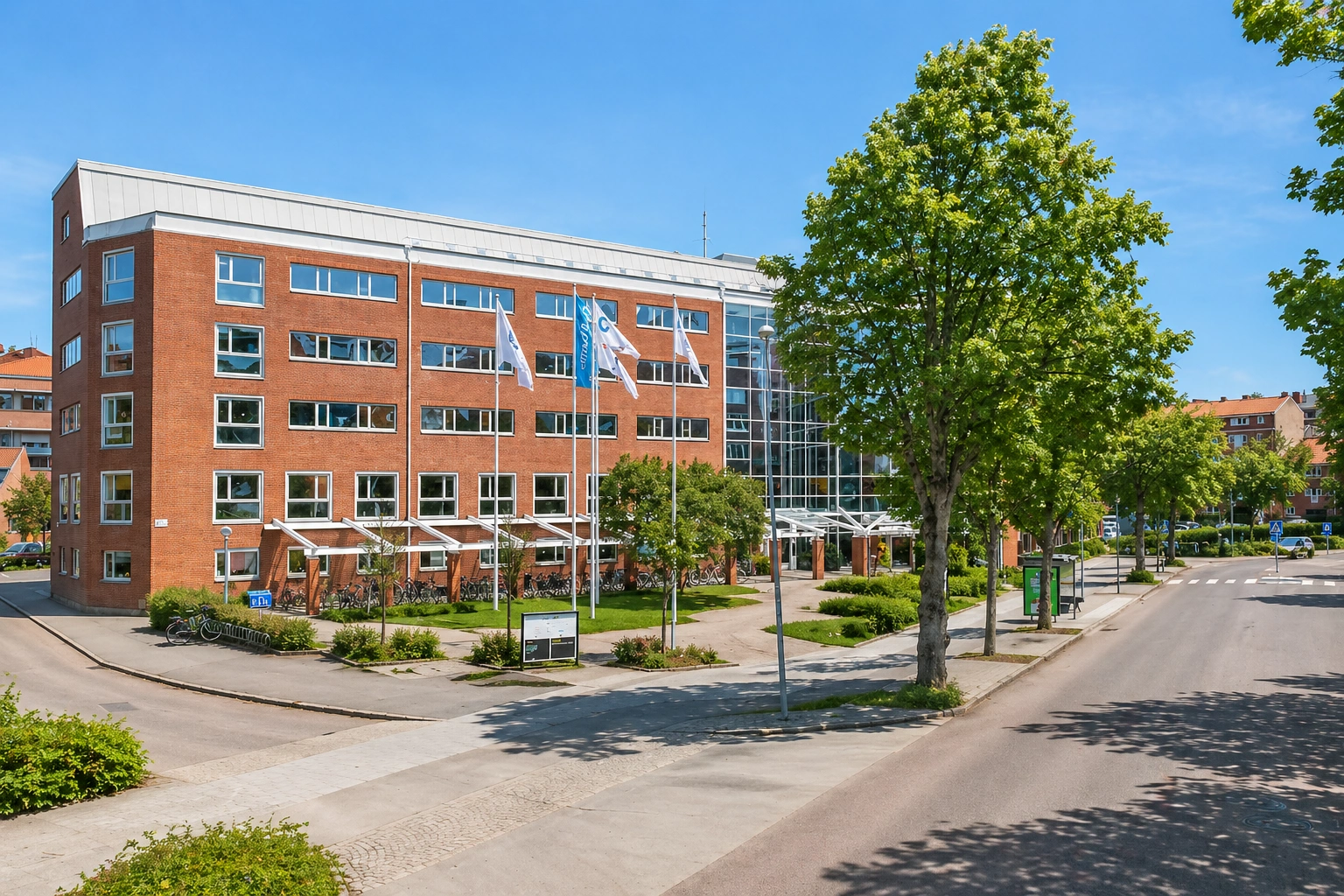 Carl XIs väg Exteriör
