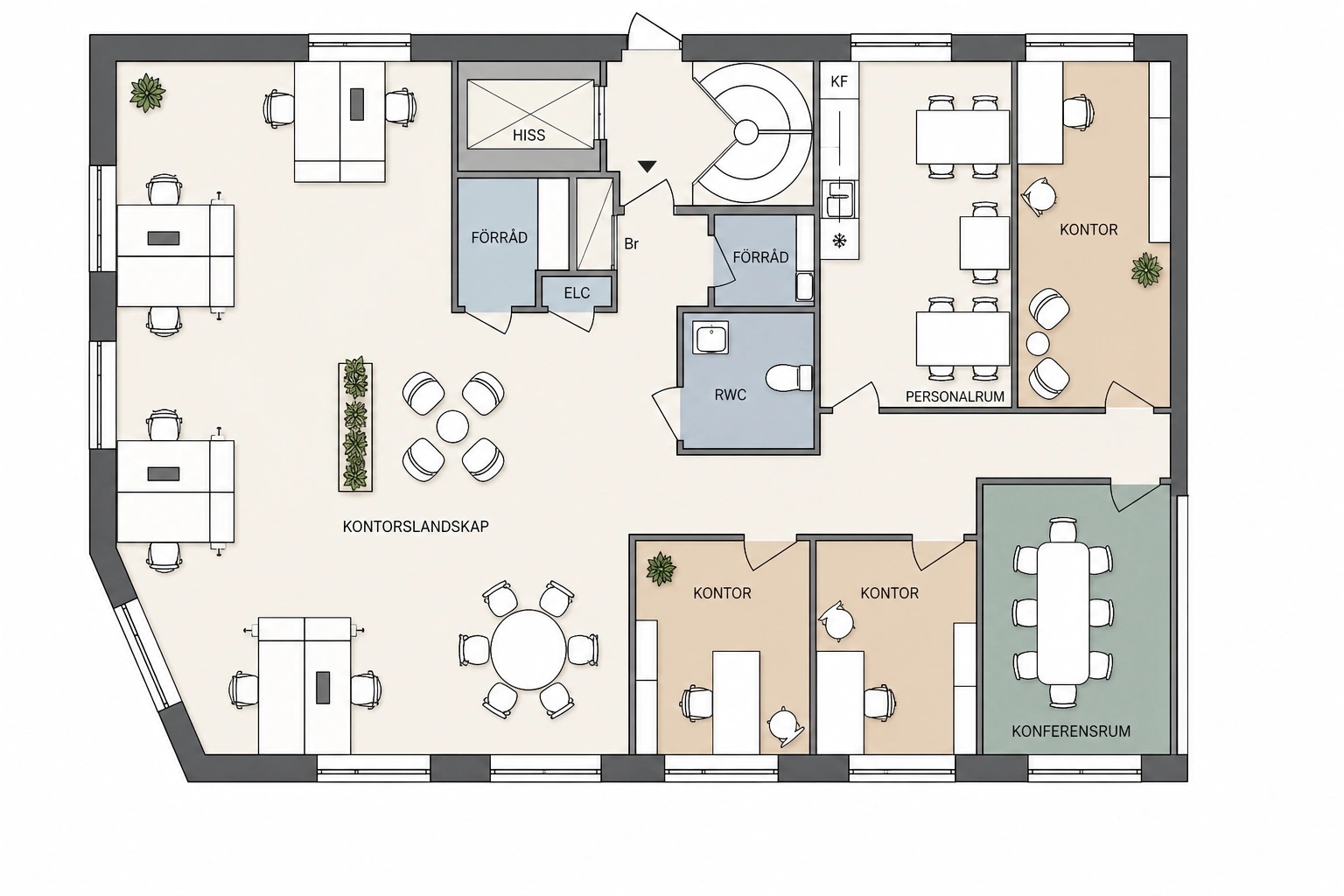Planskiss 150 kvm Karl Xis väg 61-63(1)