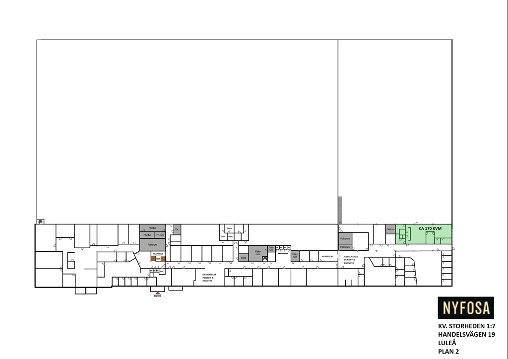 Planritning - Plan 2 - 170 kvm - Handelsvägen 19