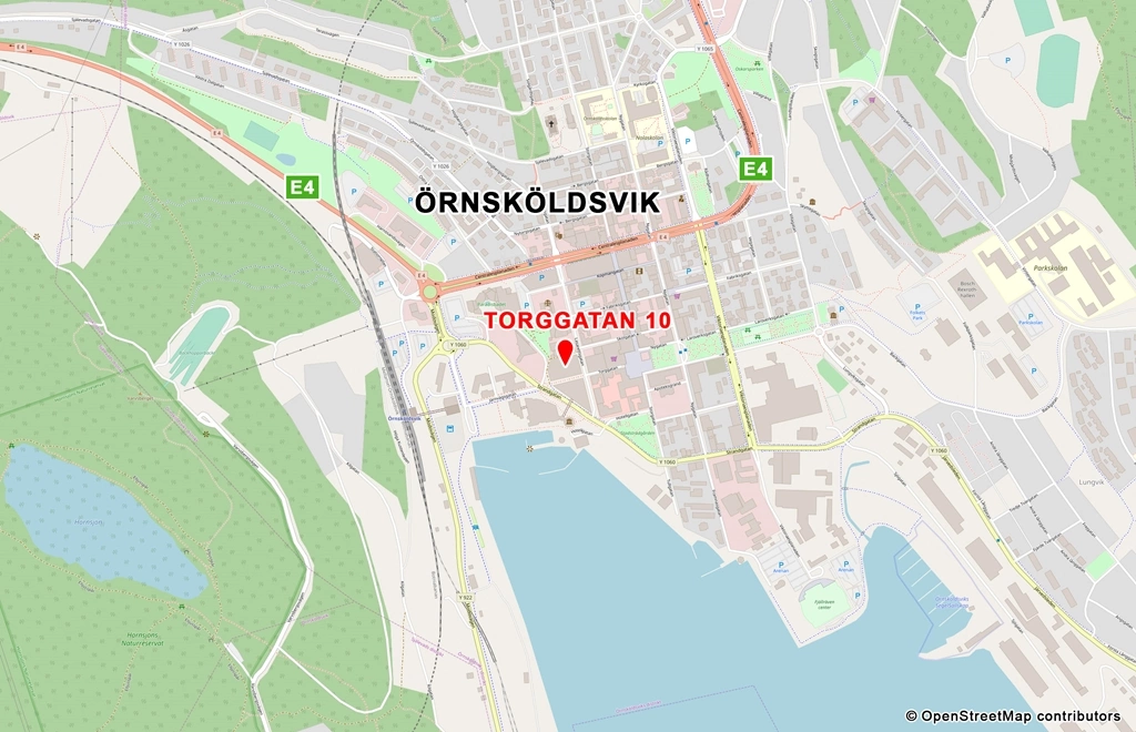 Karta_Örnsköldsvik_Torggatan-10_OpenStreetMap