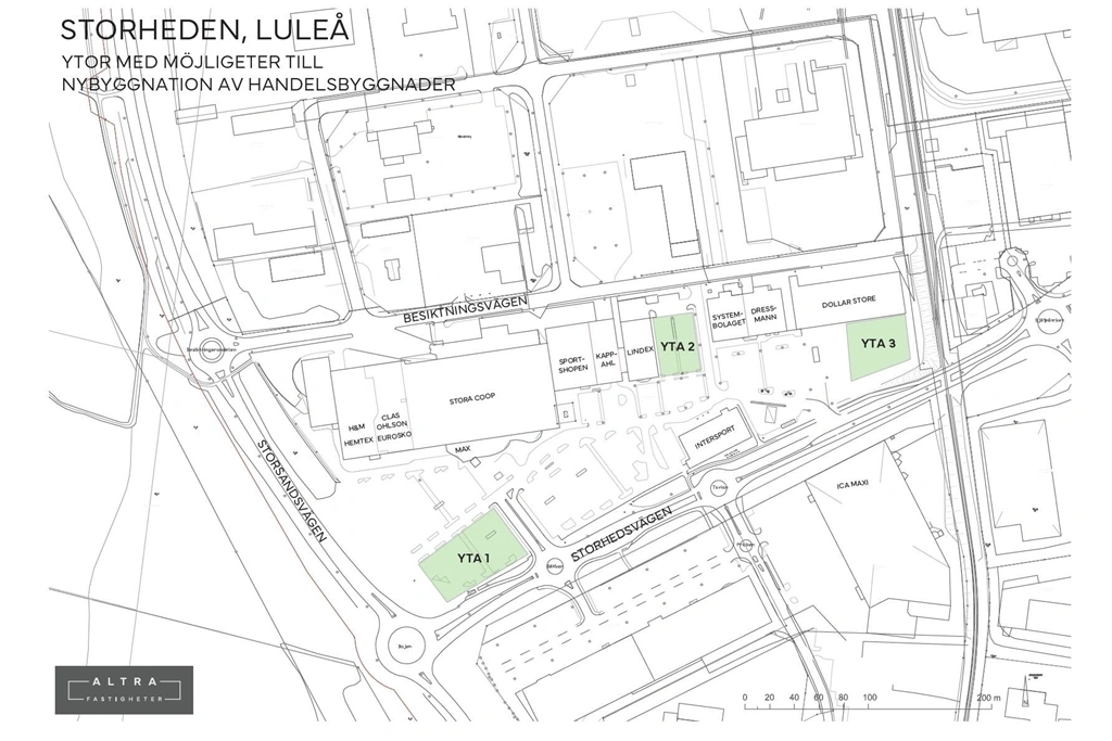 Situationsplan - Storheden 1-37 - Möjiga nyproduktioner