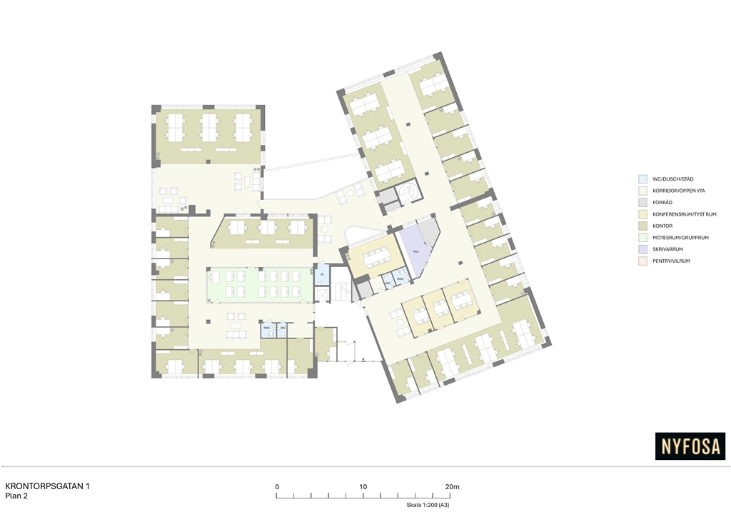 Krontorpsgatan 1 mellan 2942 m² totalt