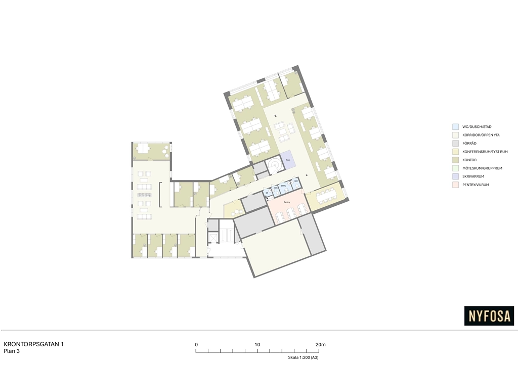 Krontorpsgatan 1 övre 2942 m² totalt